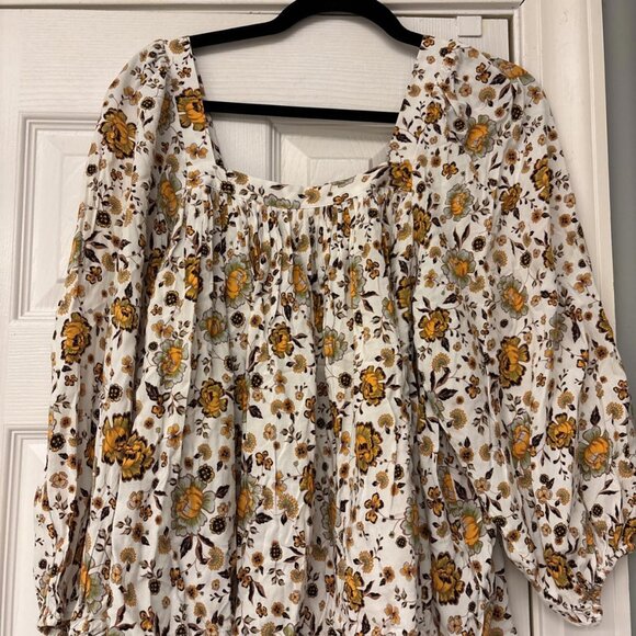 Floral Boho Blouse, M - Picture 1 of 7